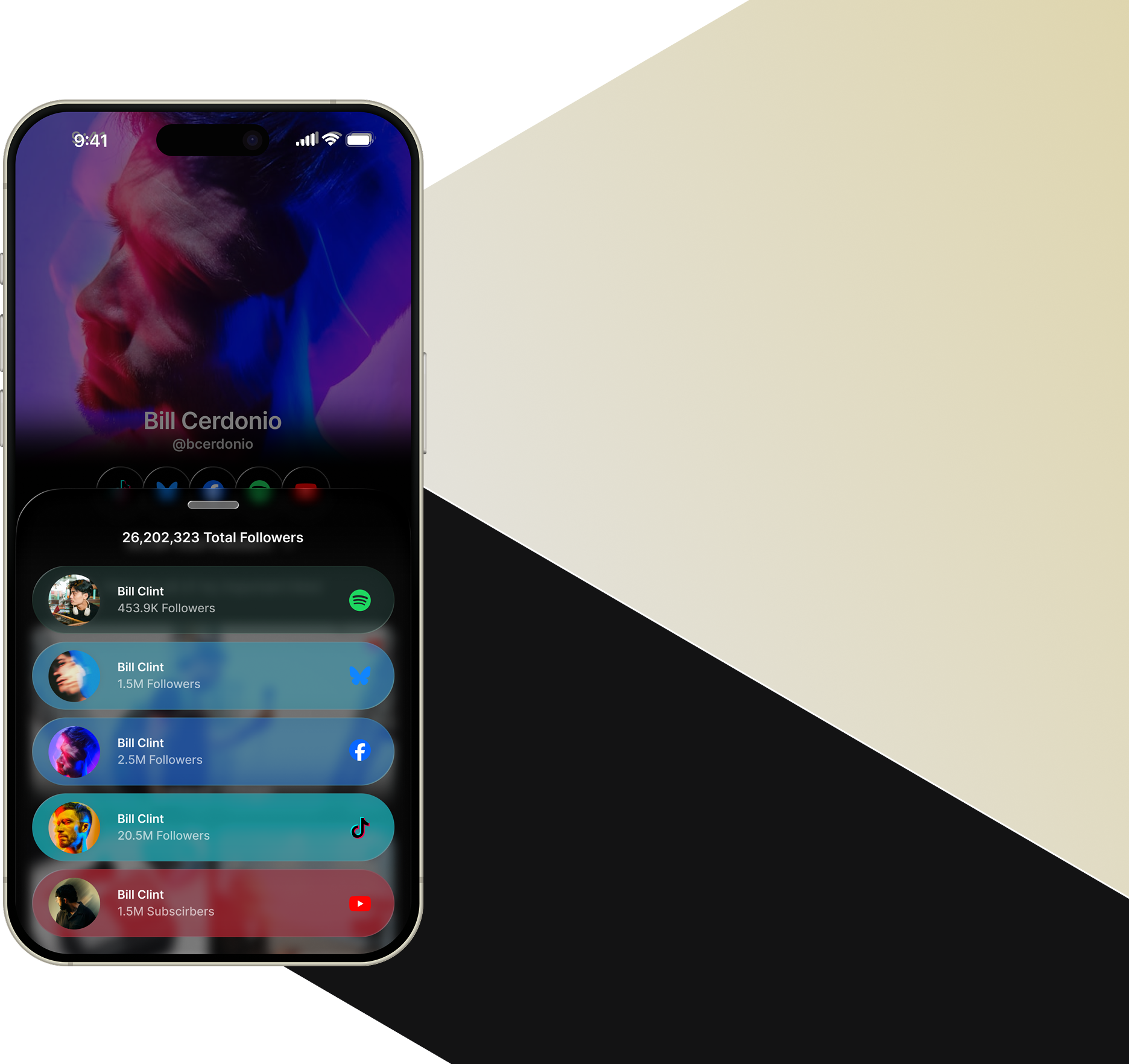 LinkHaus mobile app interface